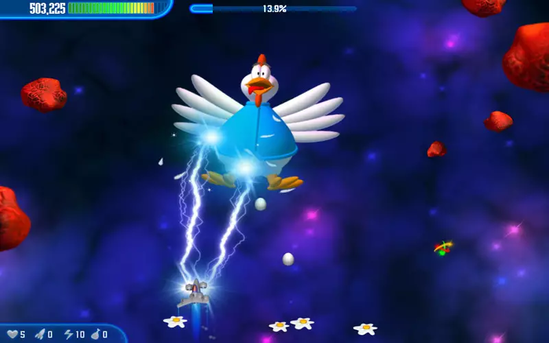 -Chicken Invaders: Revenge of the Yolk-游戏截图-好玩游戏库
