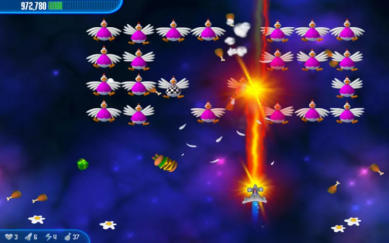 -Chicken Invaders: Revenge of the Yolk-游戏截图-好玩游戏库