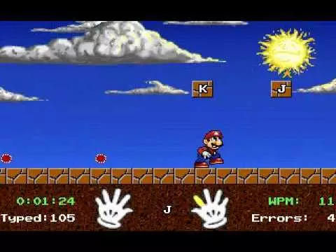 -Mario Teaches Typing-游戏截图-好玩游戏库