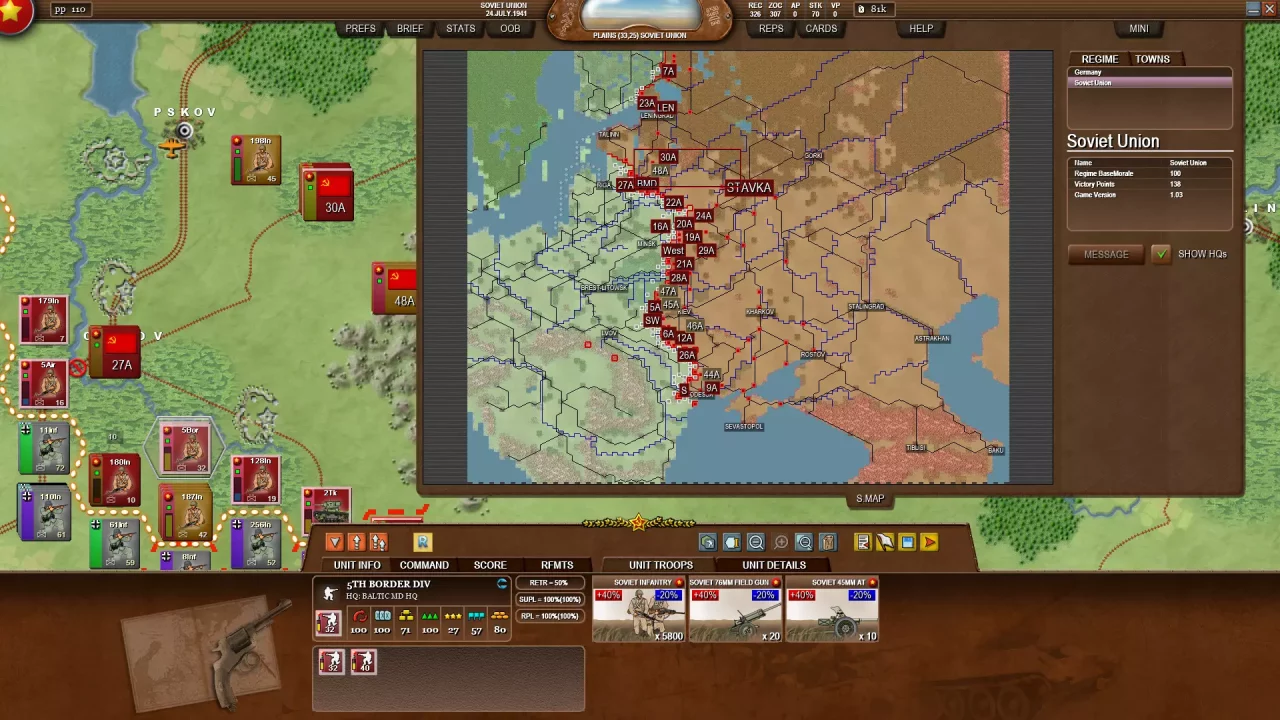-Decisive Campaigns: Barbarossa-游戏截图-好玩游戏库
