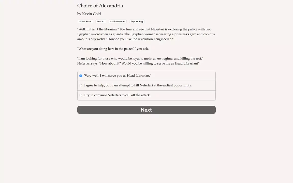-Choice of Alexandria-游戏截图-好玩游戏库