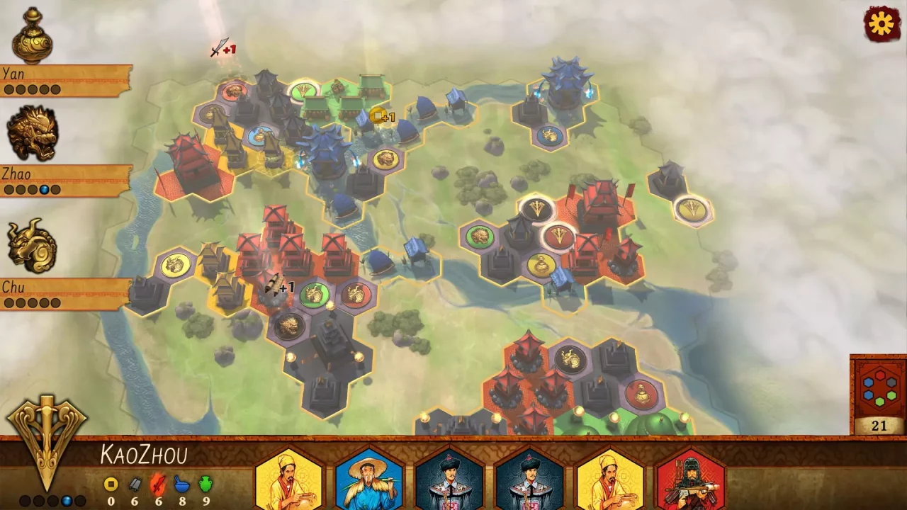 -Reiner Knizia Yellow & Yangtze-游戏截图-好玩游戏库