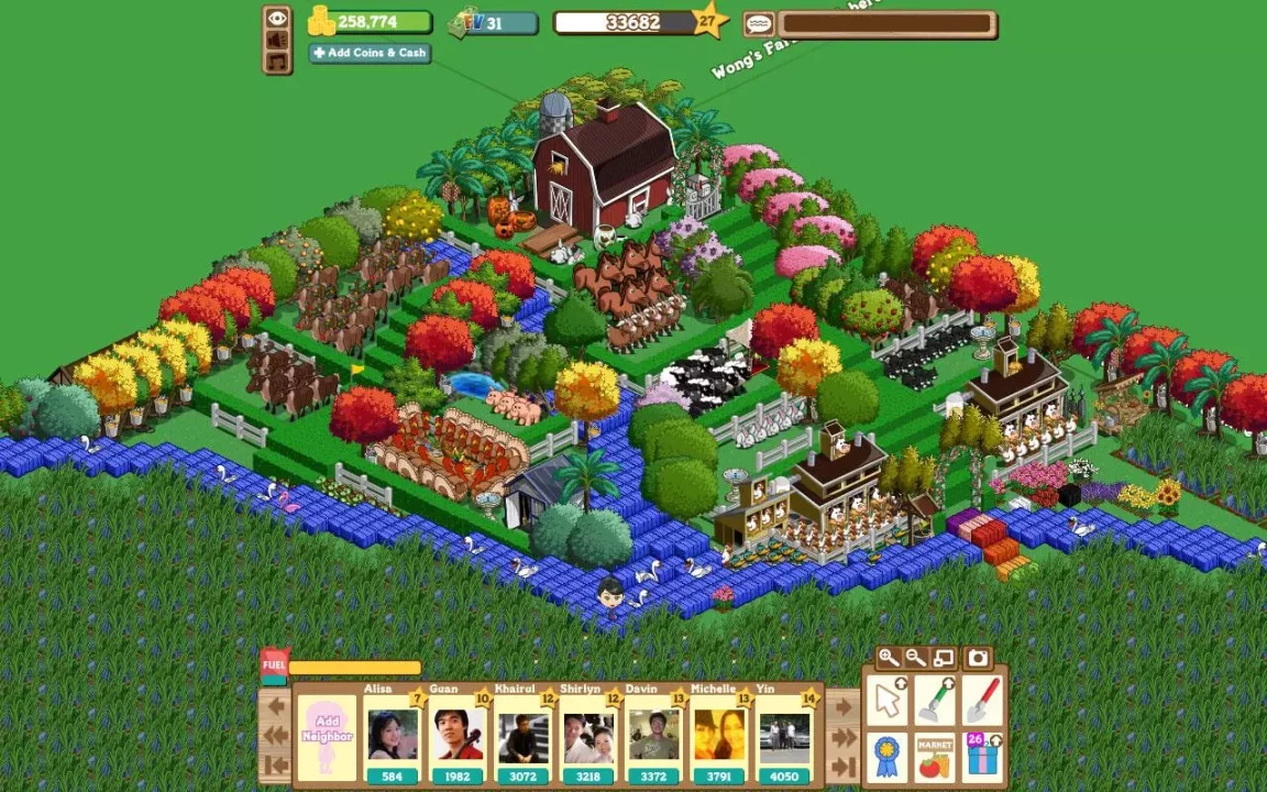 -FarmVille-游戏截图-好玩游戏库
