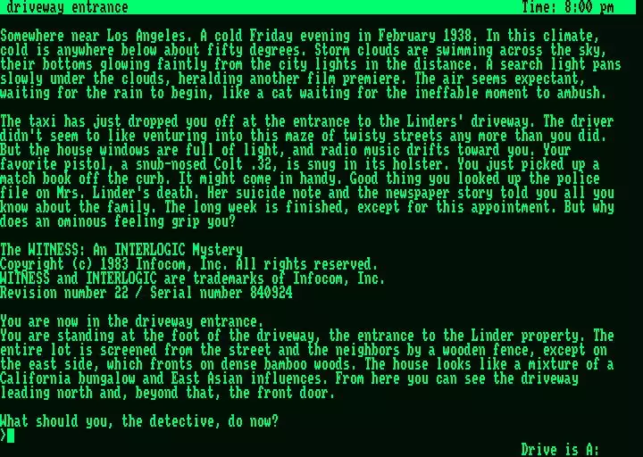 -The Witness (1983)-游戏截图-好玩游戏库