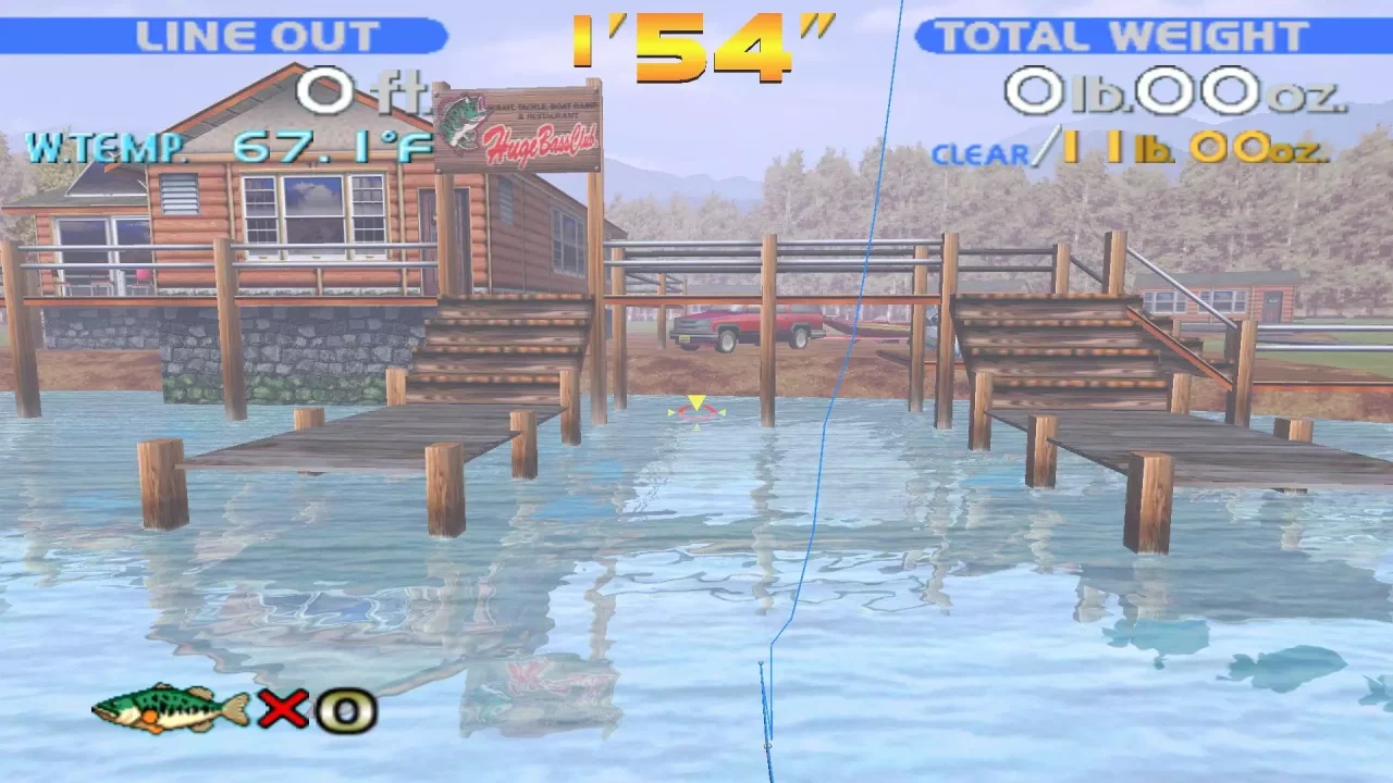 -Sega Bass Fishing (1999)-游戏截图-好玩游戏库