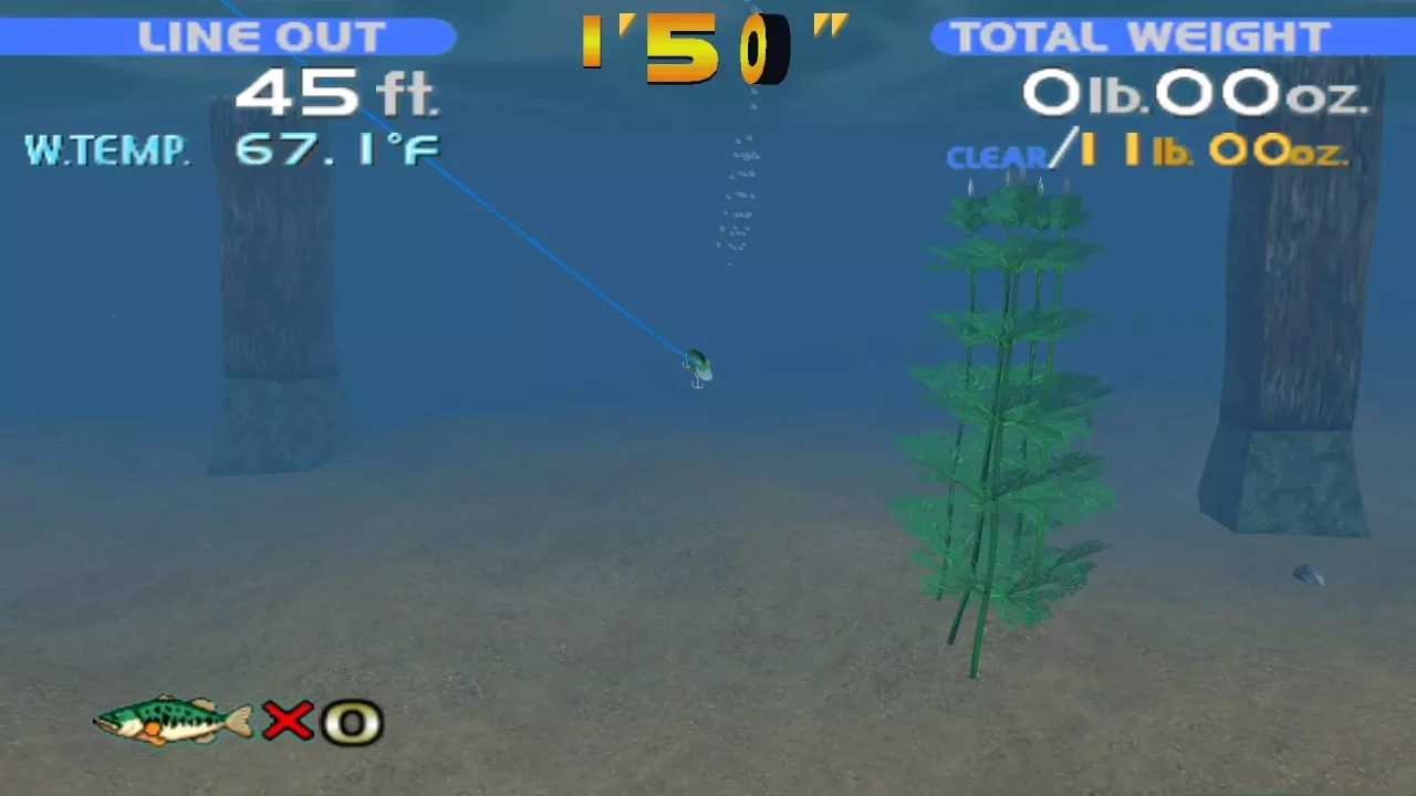 -Sega Bass Fishing (1999)-游戏截图-好玩游戏库