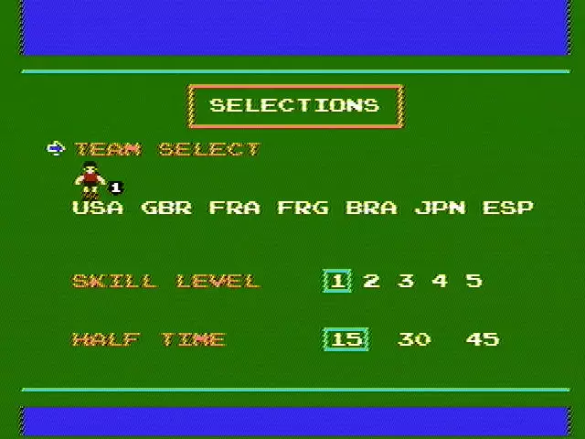 -Soccer (1985)-游戏截图-好玩游戏库