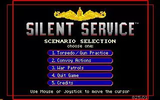 -Silent Service (1985)-游戏截图-好玩游戏库