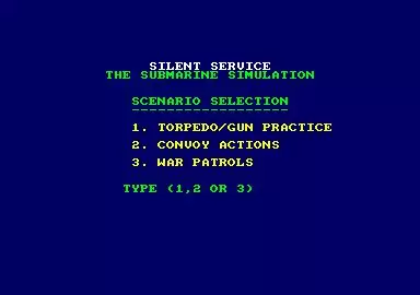 -Silent Service (1985)-游戏截图-好玩游戏库