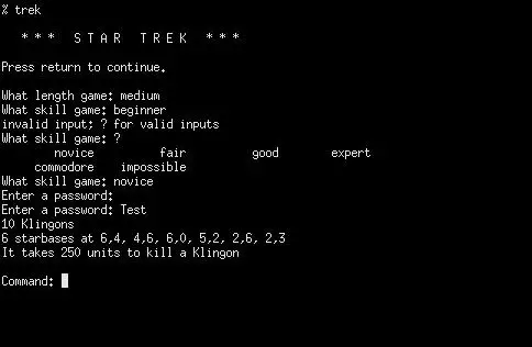 -Star Trek (1983)-游戏截图-好玩游戏库