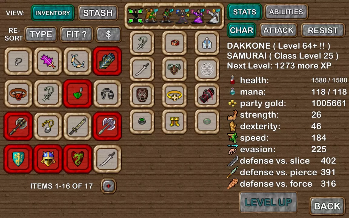 DUNGEONS OF CHAOS