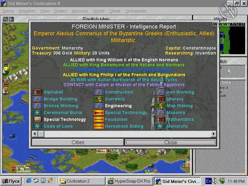 -Civilization 2: Conflicts in Civilization-游戏截图-好玩游戏库