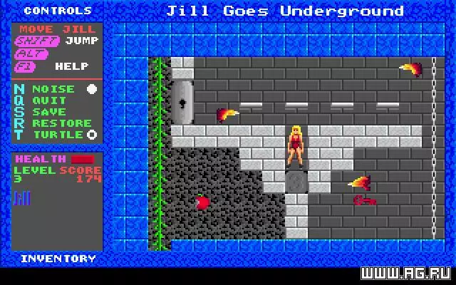 -Jill of the Jungle 2: Jill Goes Underground-游戏截图-好玩游戏库