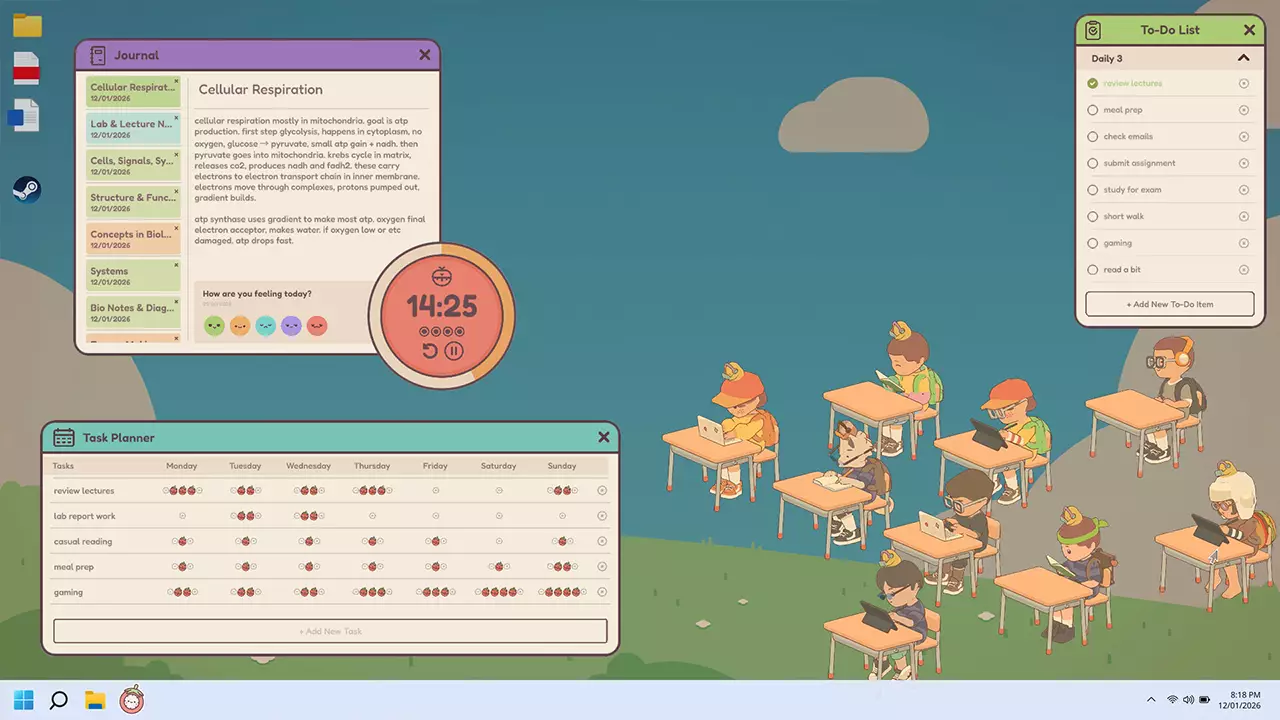 随时在一起: 云自习-On-Together: Virtual Co-Working-游戏截图-好玩游戏库