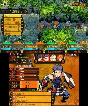 Etrian Mystery Dungeon