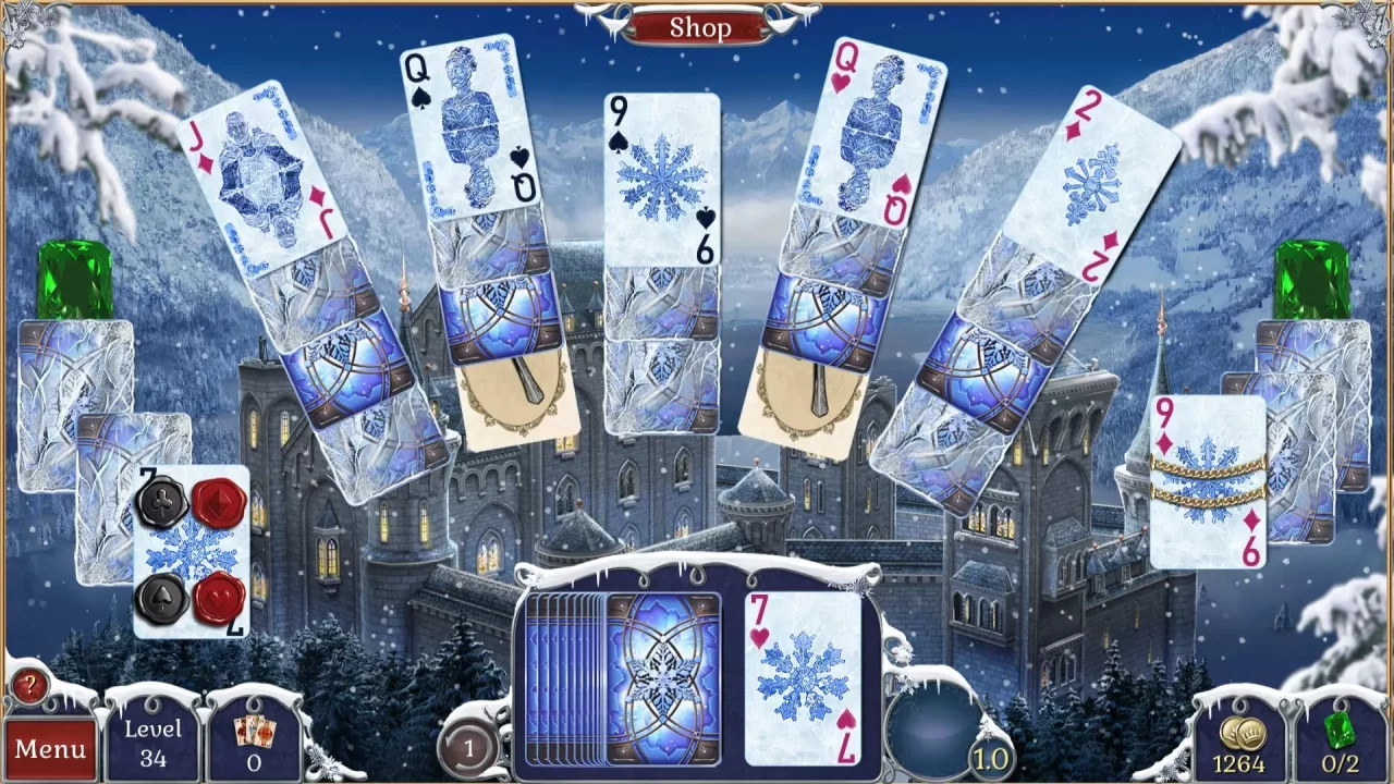 -Jewel Match Solitaire Winterscapes-游戏截图-好玩游戏库