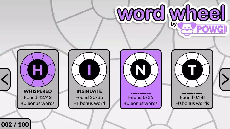 -Word Wheel by POWGI-游戏截图-好玩游戏库