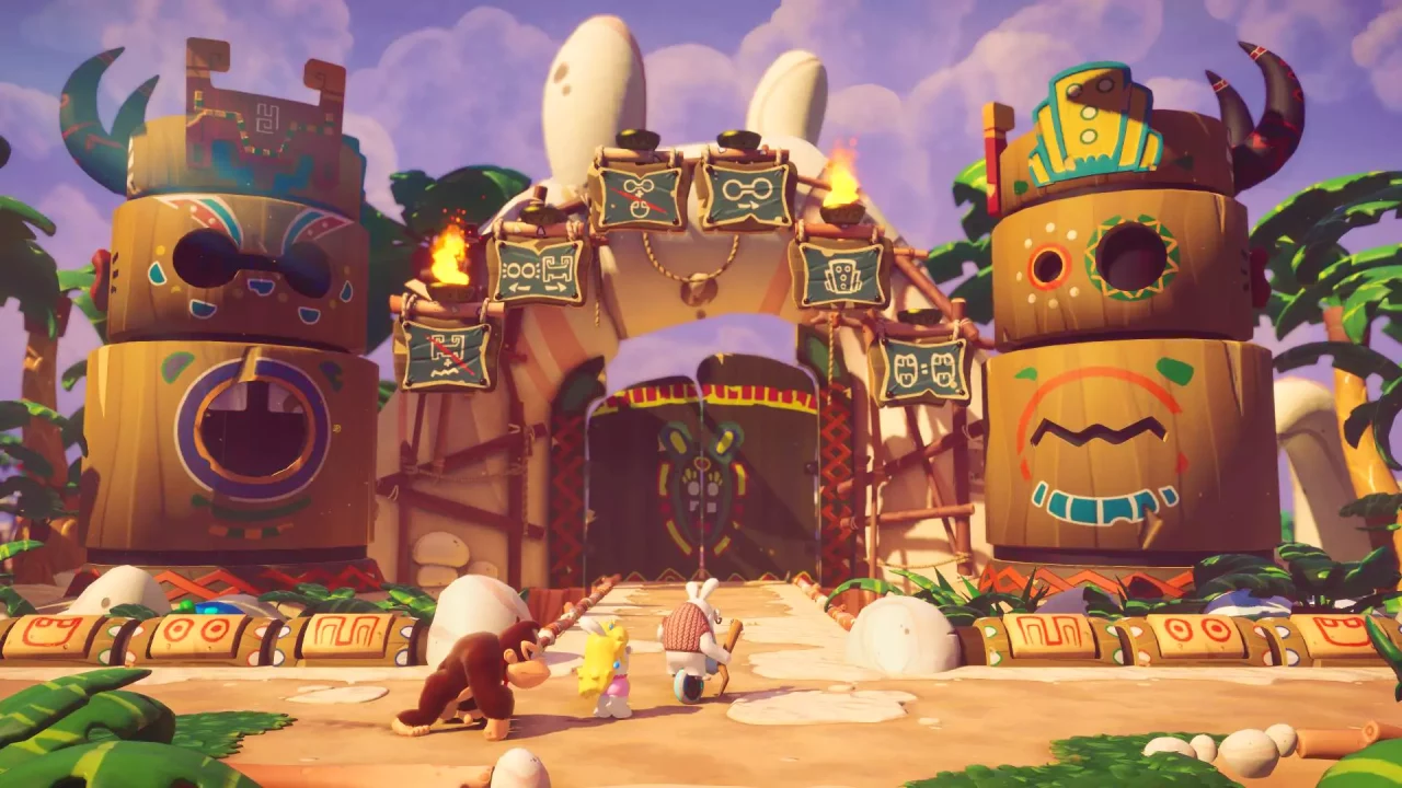 -Mario + Rabbids Kingdom Battle Donkey Kong Adventure-游戏截图-好玩游戏库