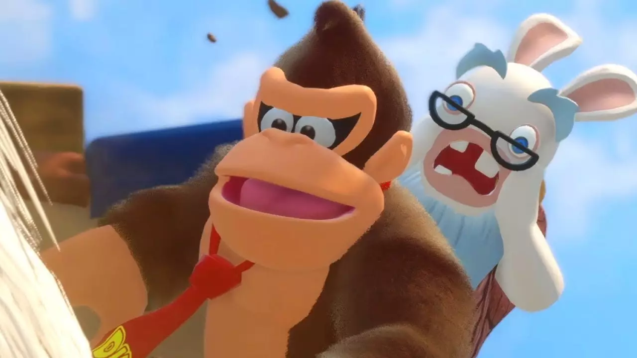 -Mario + Rabbids Kingdom Battle Donkey Kong Adventure-游戏截图-好玩游戏库