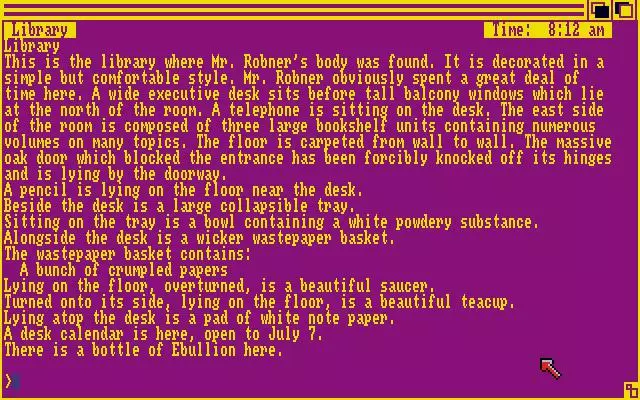 -Deadline (1982)-游戏截图-好玩游戏库