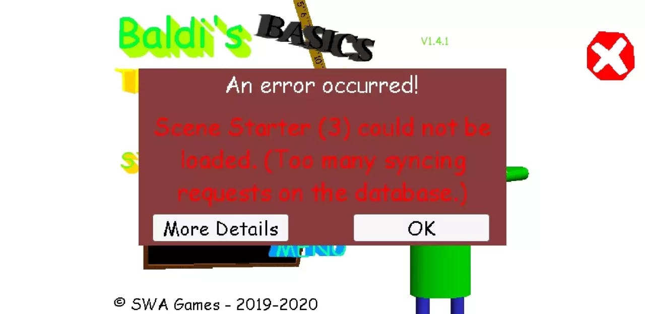 -Baldi's Basics Android The Ultra Decompile V.1.4.1-游戏截图-好玩游戏库