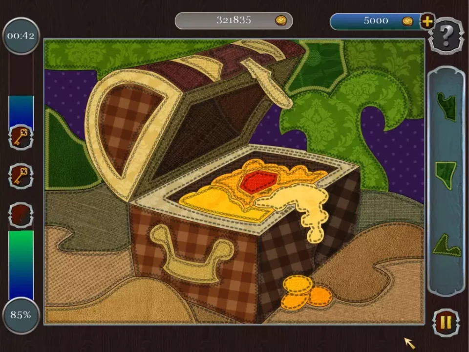 -Pirate Mosaic Puzzle. Caribbean Treasures-游戏截图-好玩游戏库