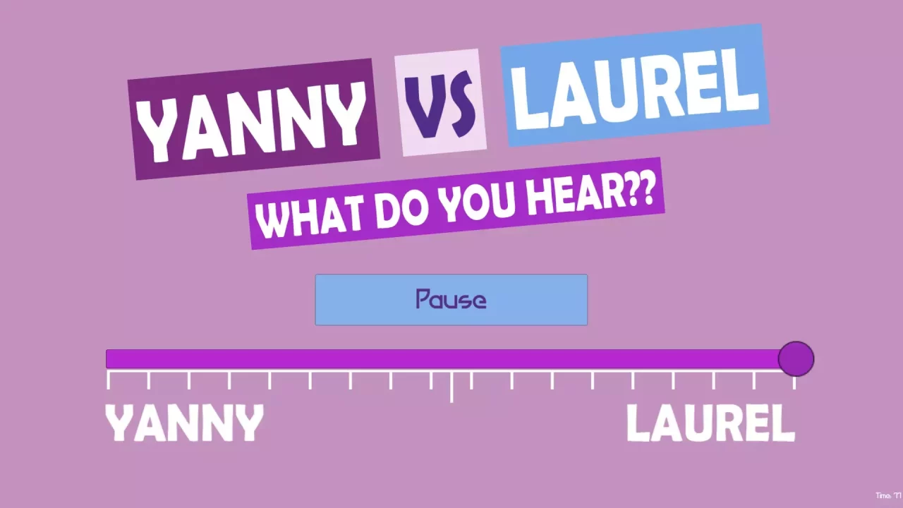 -What do you hear?? Yanny vs Laurel-游戏截图-好玩游戏库