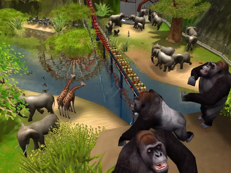 -RollerCoaster Tycoon 3: Wild!-游戏截图-好玩游戏库