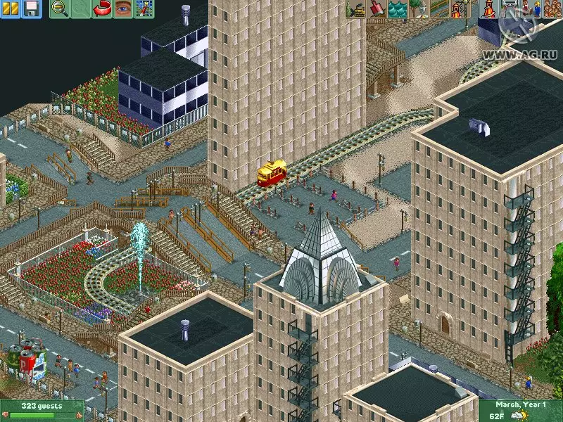 -RollerCoaster Tycoon 2: Wacky Worlds-游戏截图-好玩游戏库