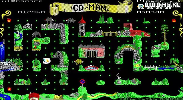 -CD-Man Version 2.0-游戏截图-好玩游戏库