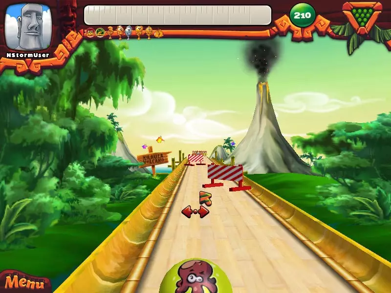 Elf Bowling: Hawaiian Vacation