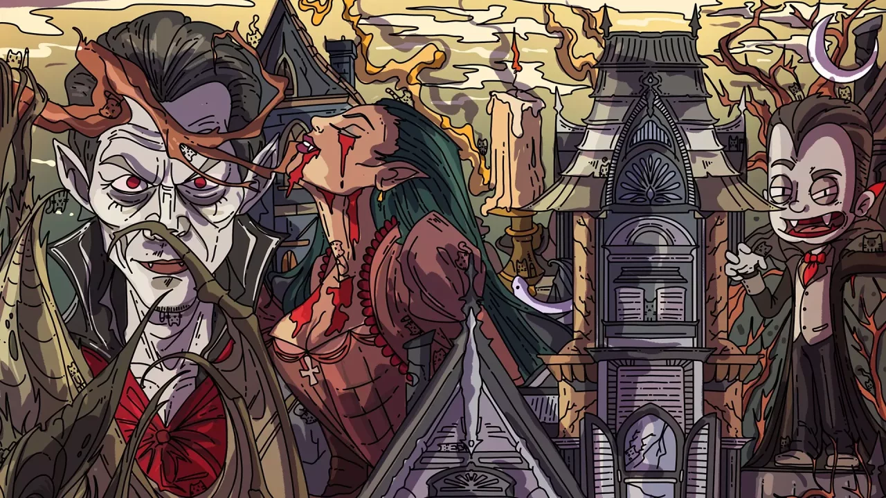 100 Vampire Cats