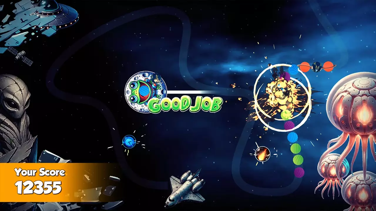 祖玛 银河弹珠爆炸-Zumba - Galactic Marble Blast-游戏截图-好玩游戏库