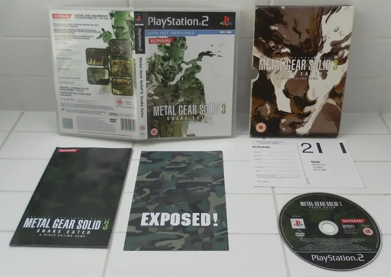 潜龙谍影 3：食蛇者 硬壳版-Metal Gear Solid 3: Snake Eater - Slipcase Edition-游戏截图-好玩游戏库