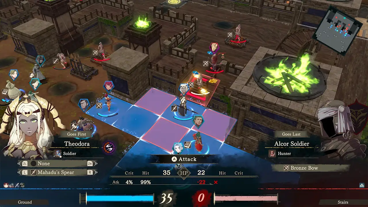 火焰纹章：万缕千丝-Fire Emblem: Fortune's Weave-游戏截图-在玩