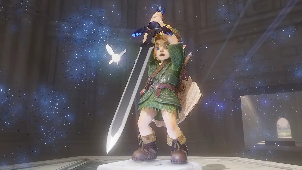 塞尔达传说：时之笛 - 重制版-The Legend of Zelda: Ocarina of Time-游戏截图-在玩